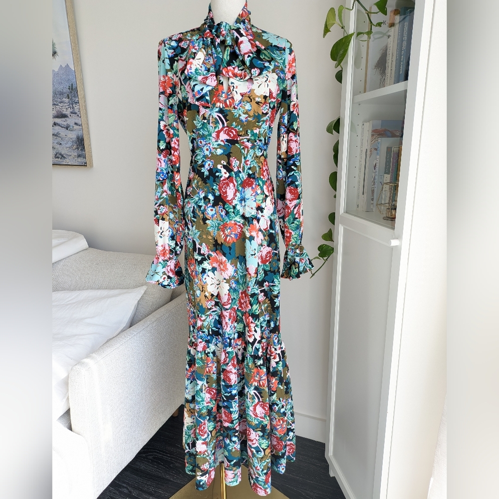 ASOS Monki Floral Maxi